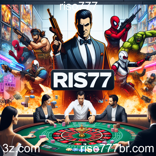 Mergulhe na Adrenalina dos Jogos de Ação em Riso777